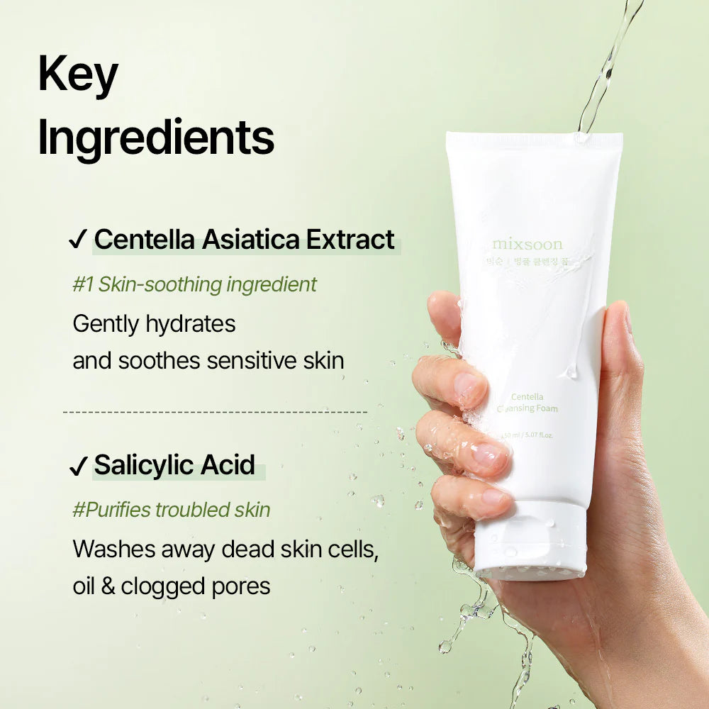 MIXSOON - Centella Cleansing Foam 150ml