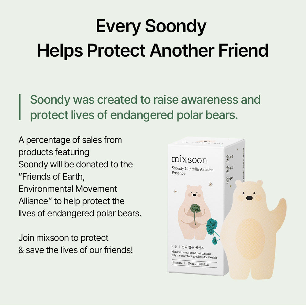 MIXSOON - Soondy Centella Asiatica Essence 100ml