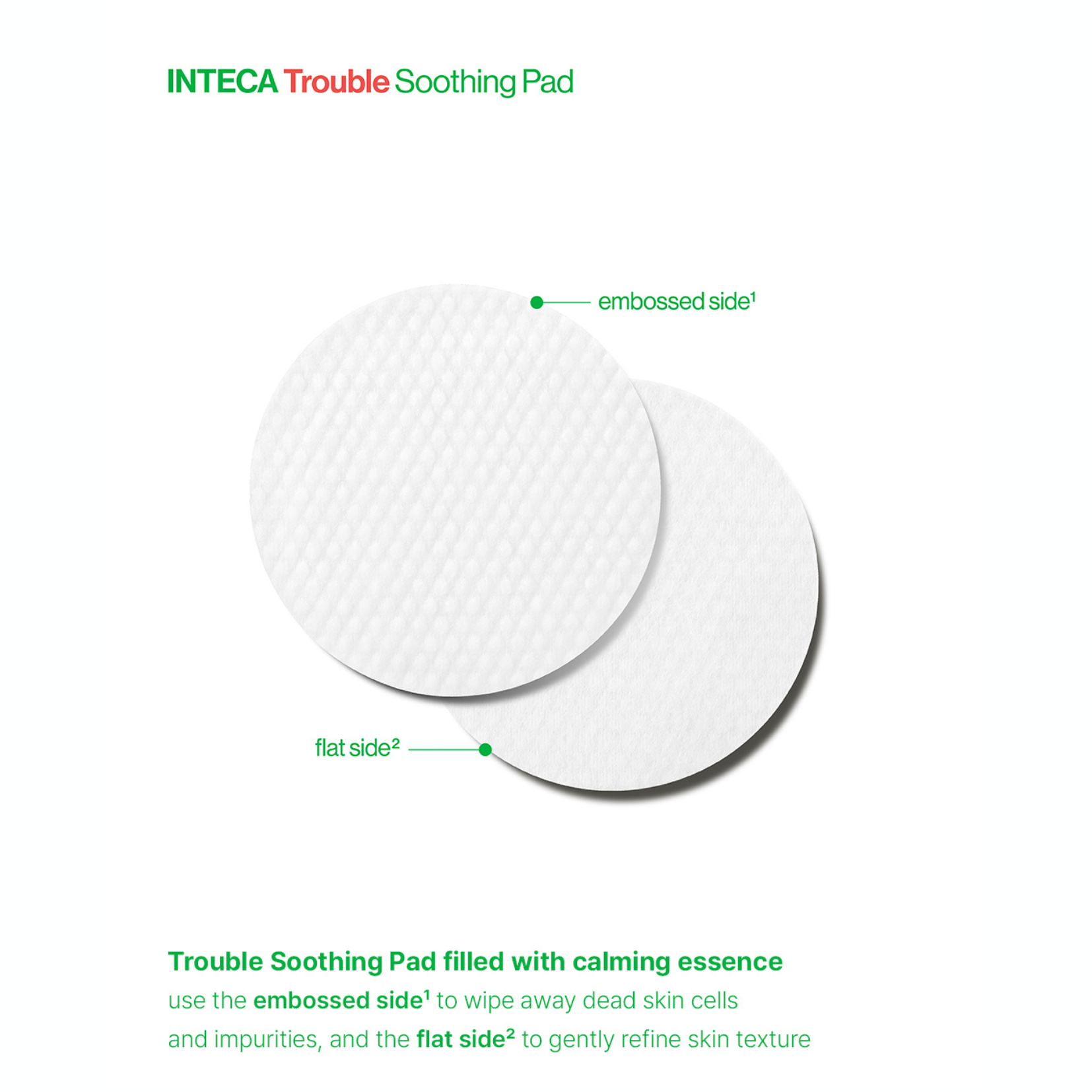 MAKE P:REM - Inteca Soothing Pad (70 dischetti)