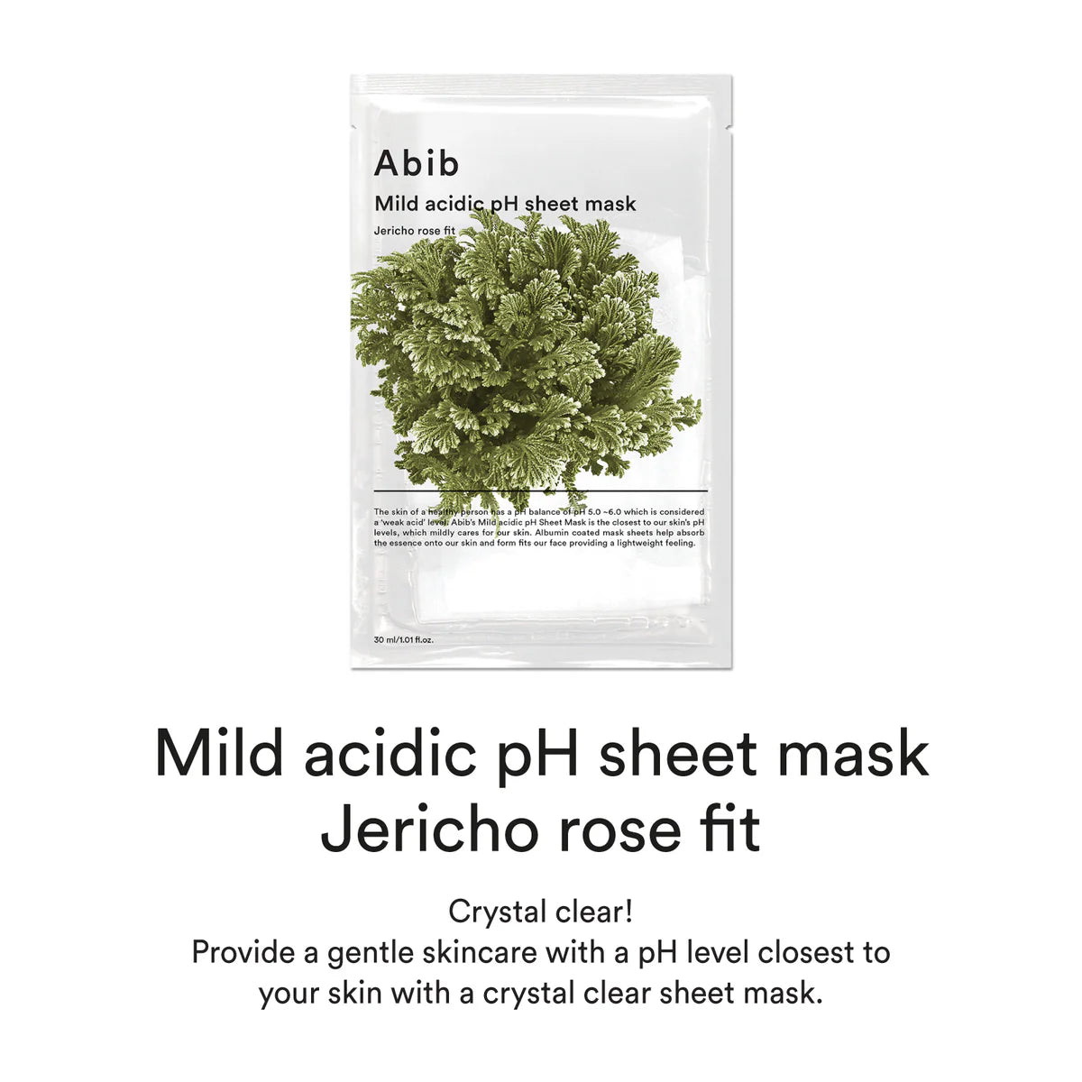 ABIB - Mild Acidic PH Sheet Mask Jericho Rose Fit