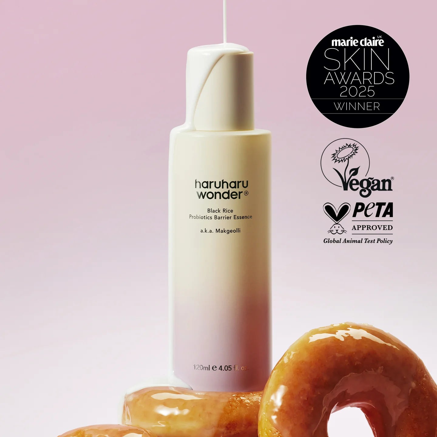 HARUHARU WONDER - Black Rice Probiotics Barrier Essence 120ml