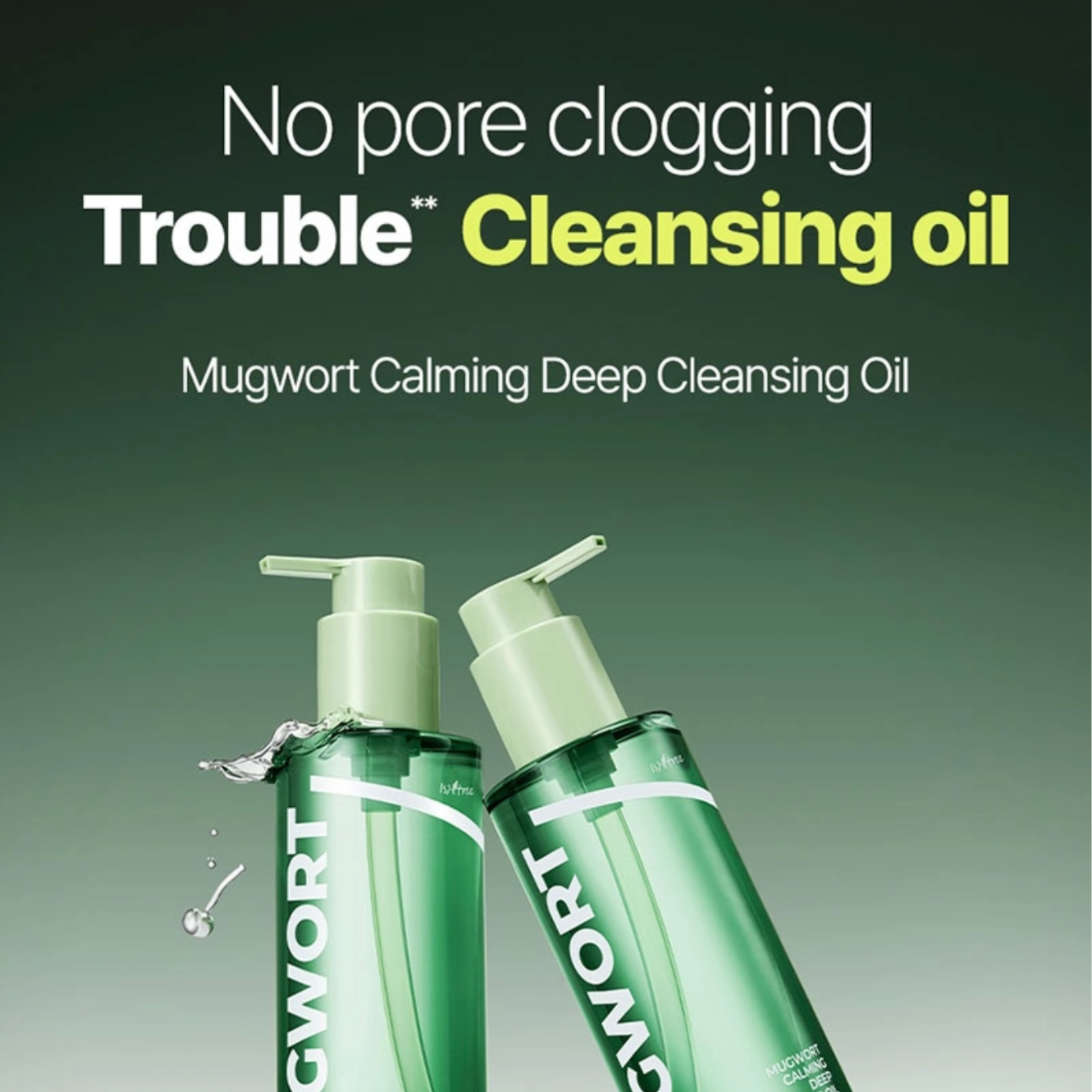 ISNTREE - Mugwort Calming Deep Cleansing Oil 200ml