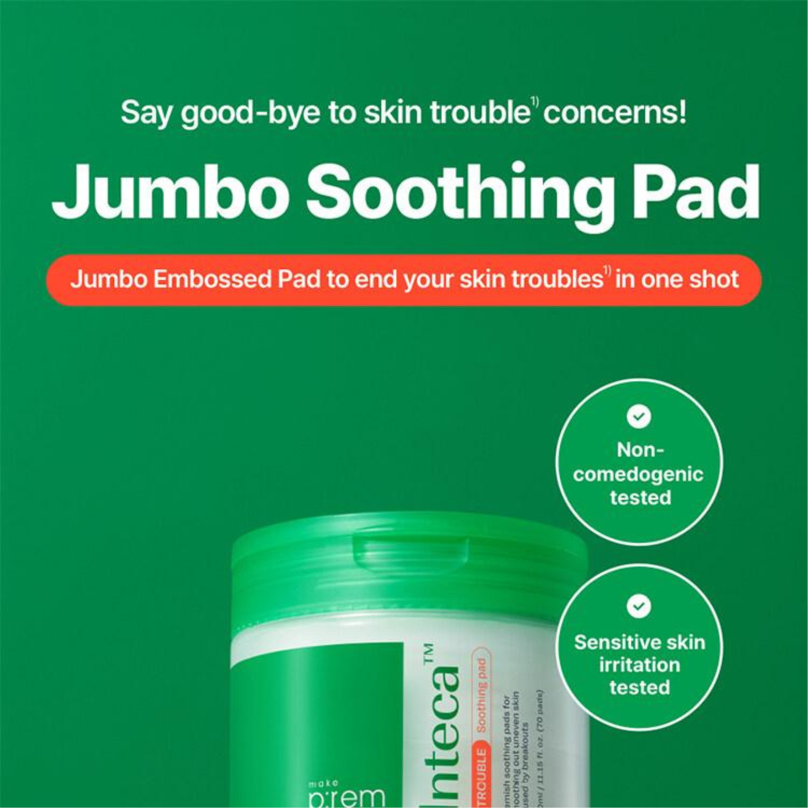 MAKE P:REM - Inteca Soothing Pad (70 dischetti)