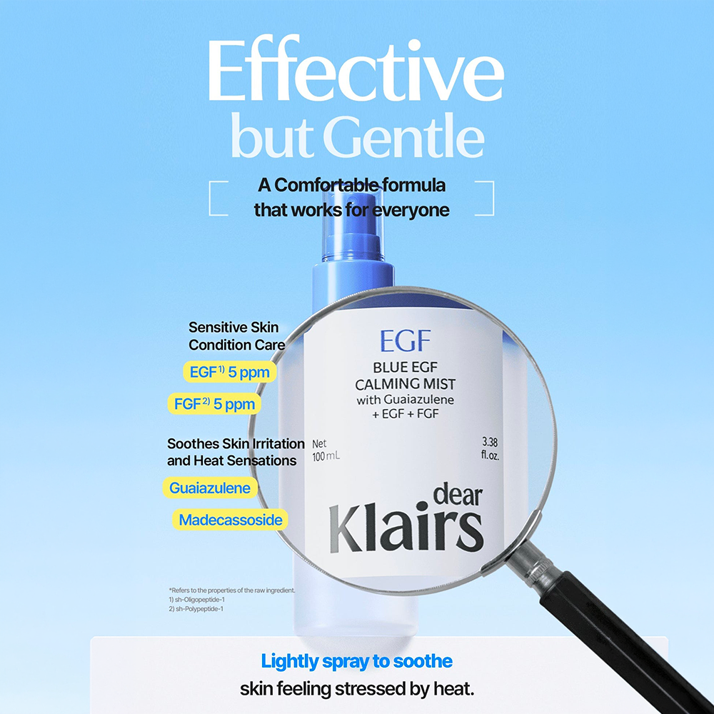 DEAR. KLAIRS - Blue EGF Calming Mist 100ml