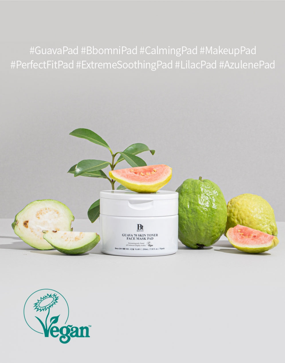 BENTON - Guava 70 Skin Toner Face Mask Pad (70 pads)