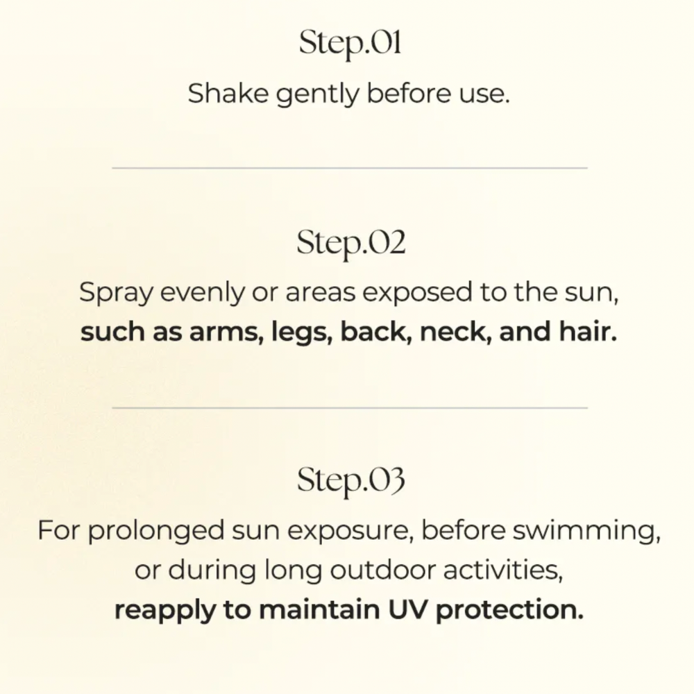 ELROEL - Ice Water Sun Mist 100ml