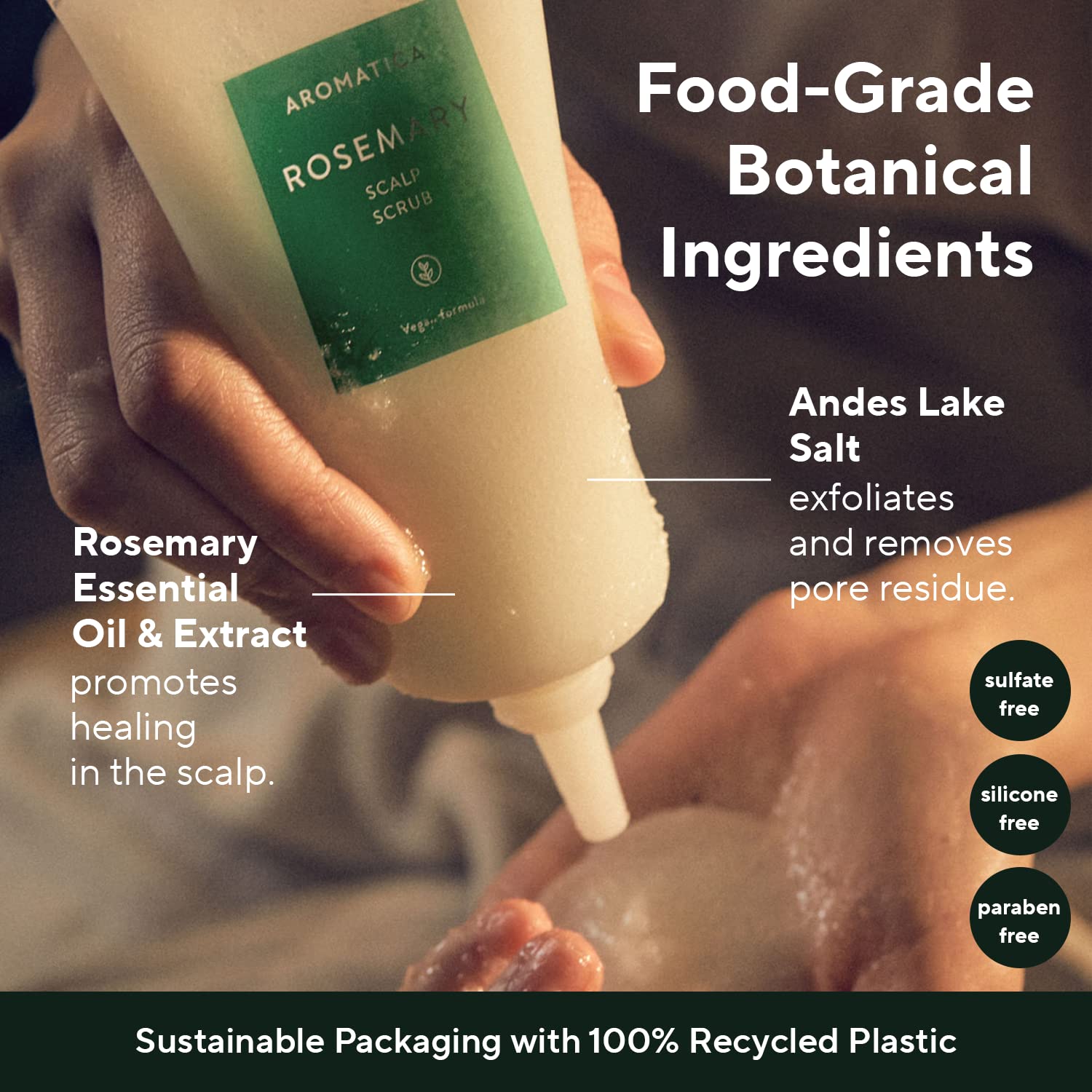 AROMATICA - Rosemary Scalp Scrub 165g