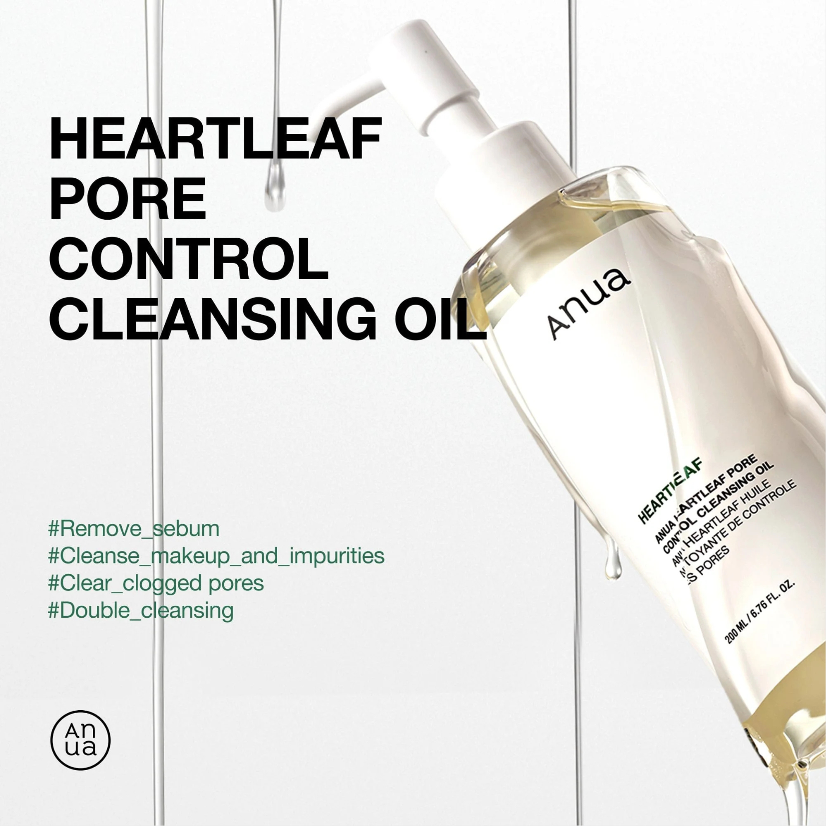 ANUA - Heartleaf Pore Control Cleansing Oil 200ml