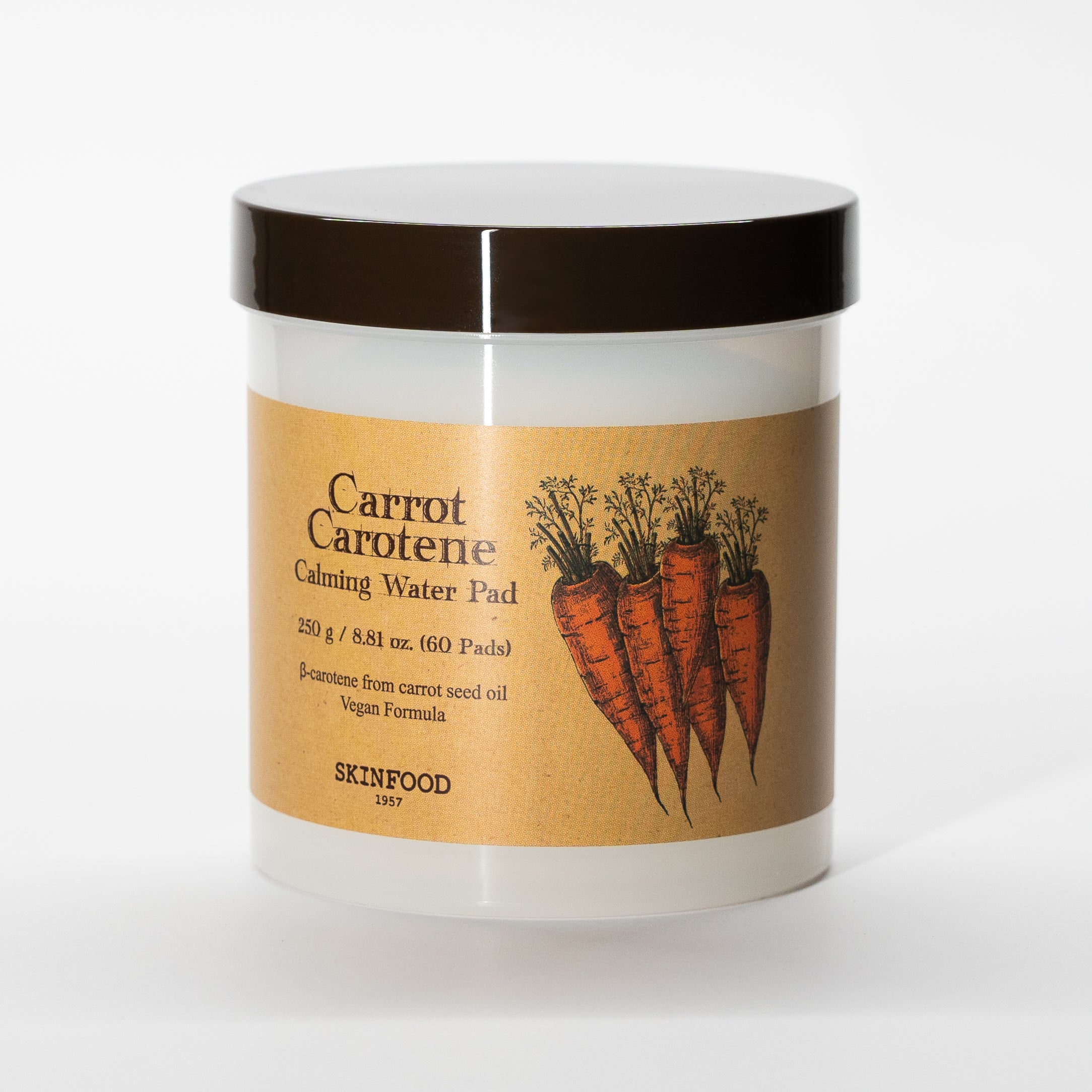 SKINFOOD - Carrot Carotene Calming Water Pad (60 Pads)