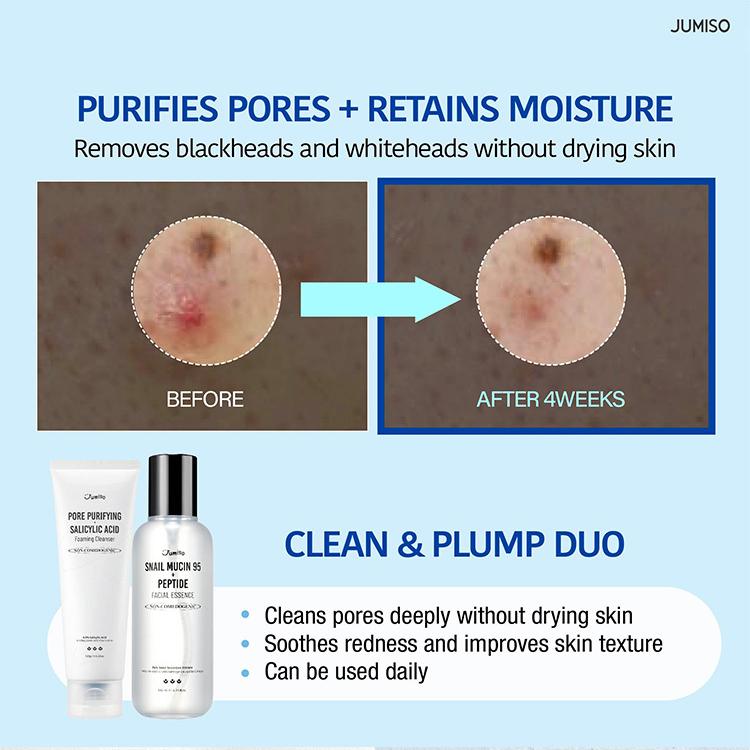 JUMISO - Pore-Purifying Salicylic Acid Foaming Cleanser 120g