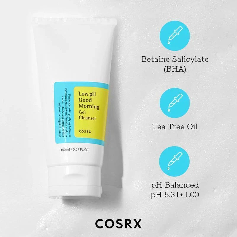 COSRX - Low PH Good Morning Gel Cleanser 150ml