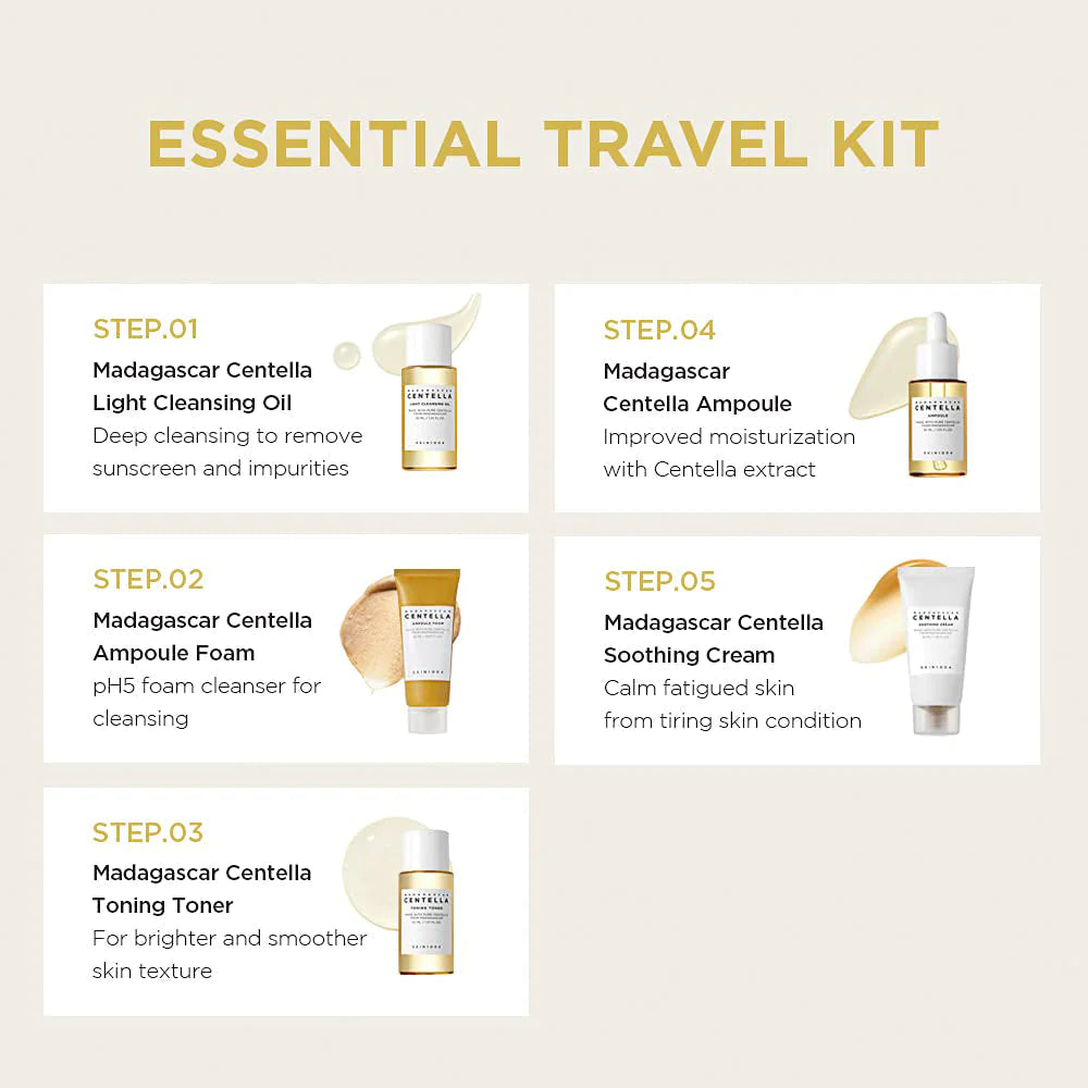 SKIN1004 - Kit da viaggio Centella del Madagascar