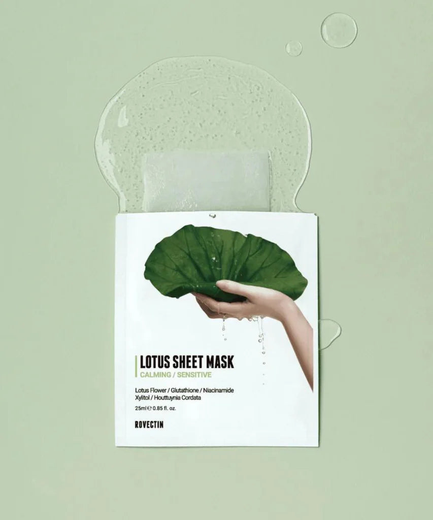 ROVECTIN - Calming Lotus Sheet Mask