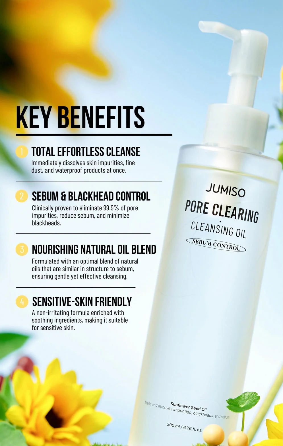 JUMISO - Pore Clearing Cleansing Oil (mini) 20ML