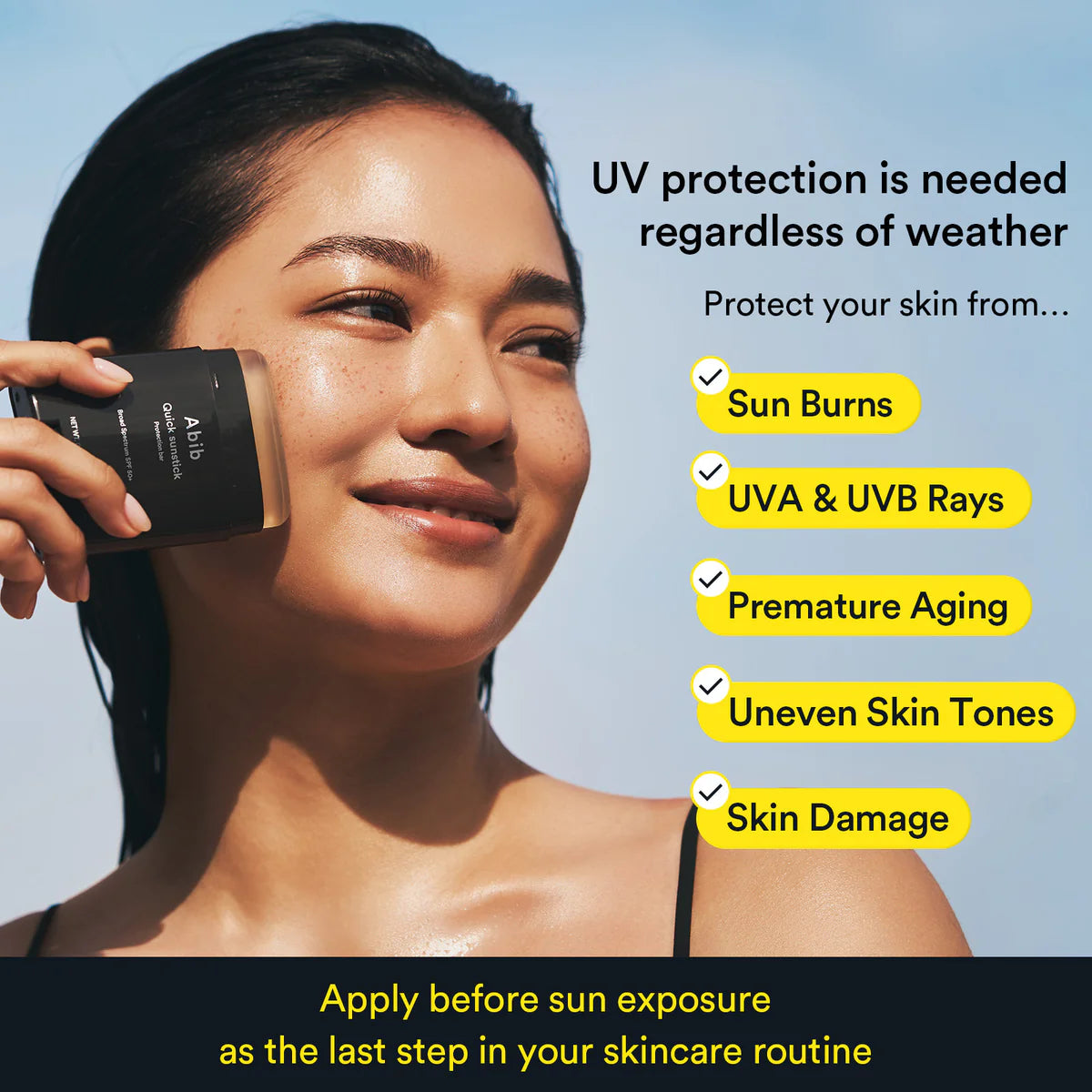 ABIB - Quick Sunstick Protection Bar SPF50+ PA++++ 22 g