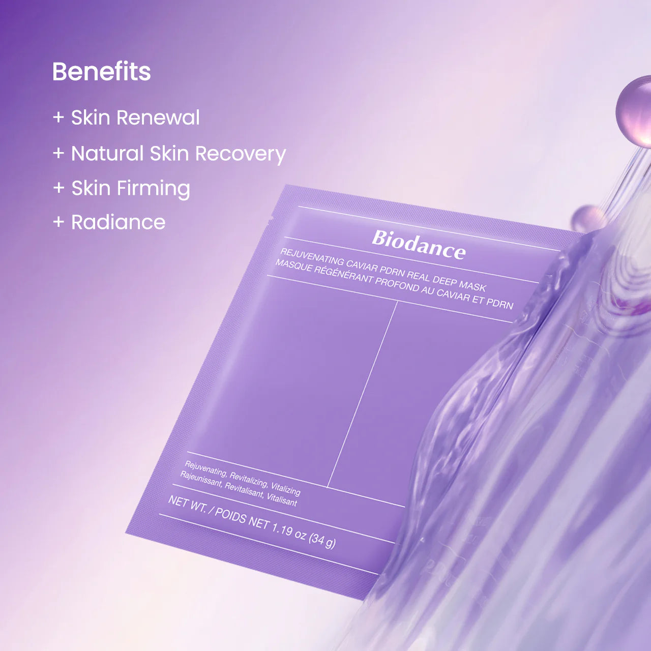 BIODANCE - Rejuvenating Caviar PDRN Real Deep Mask