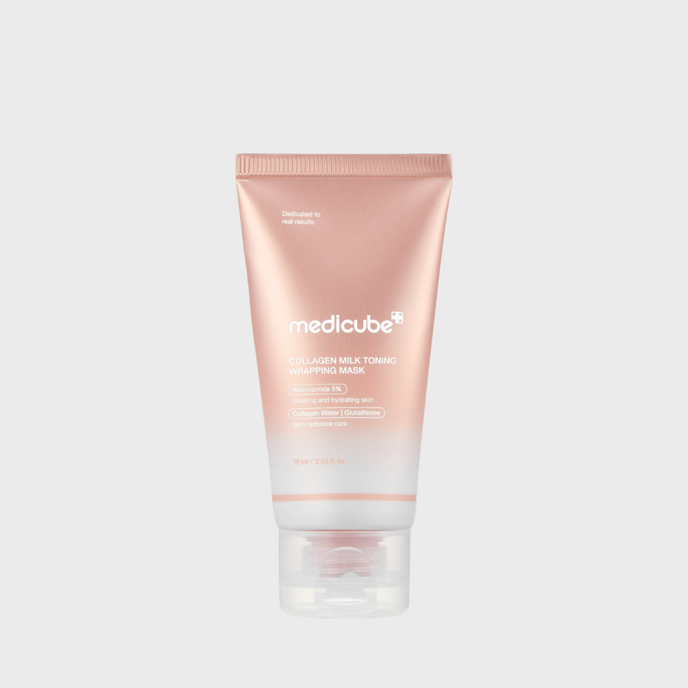 MEDICUBE - Collagen Milk Toning Wrapping Mask 75ml