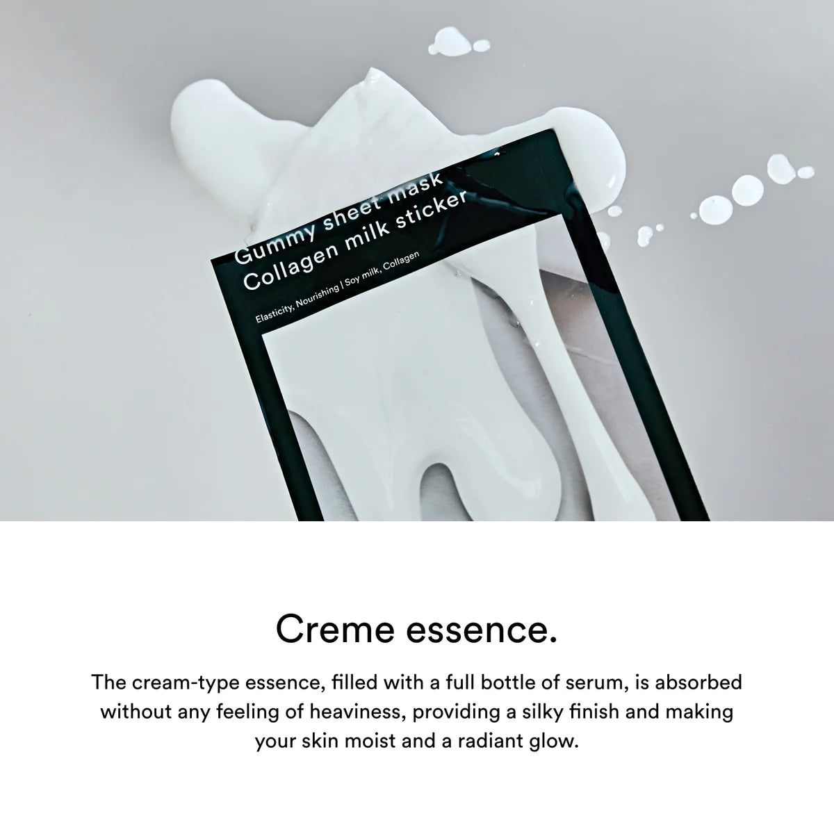 ABIB - Gummy Sheet Mask Collagen Milk Sticker