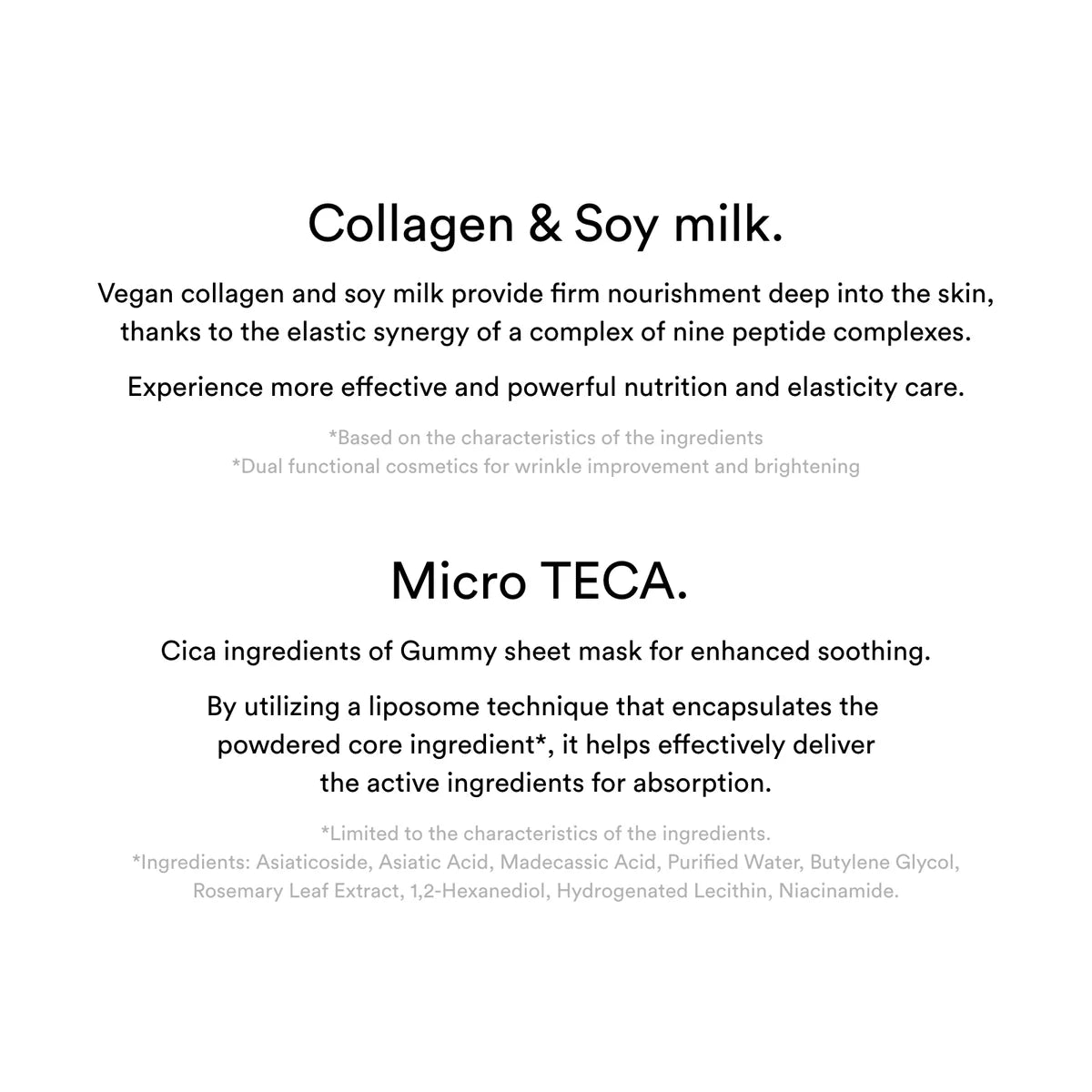ABIB - Gummy Sheet Mask Collagen Milk Sticker