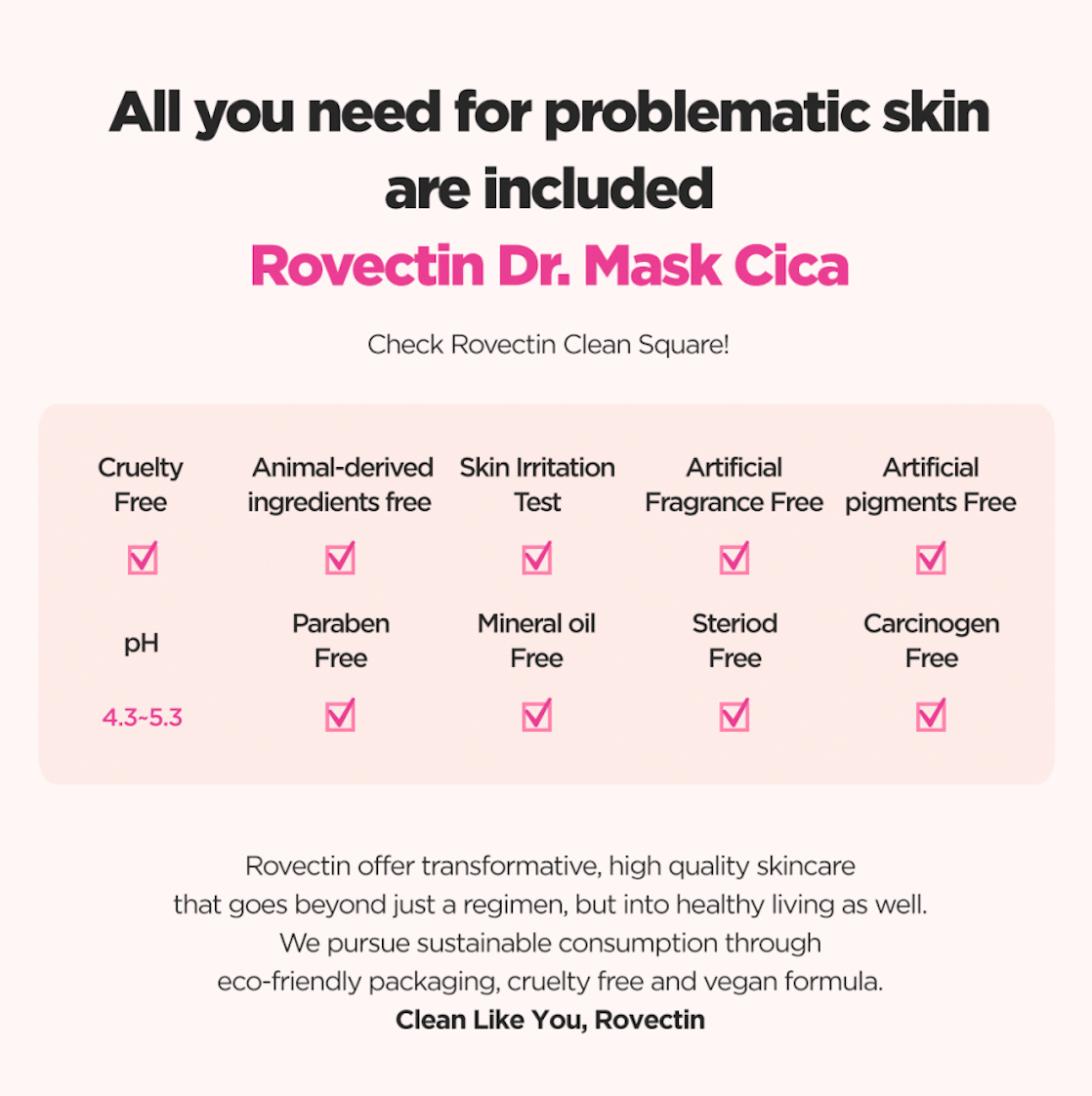ROVECTIN - Dr. Mask Cica