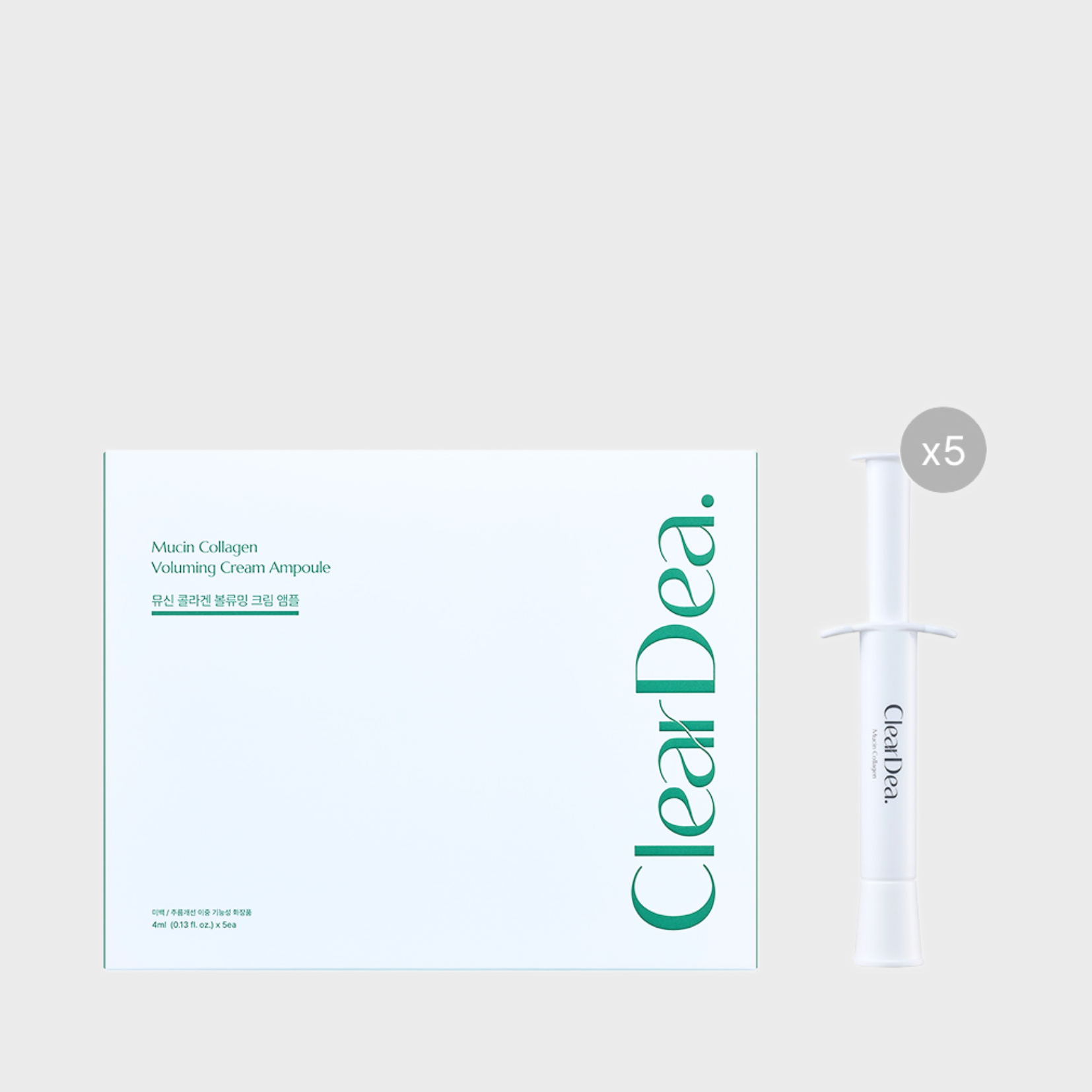 CLEARDEA - Mucin Collagen Voluming Cream Ampoule