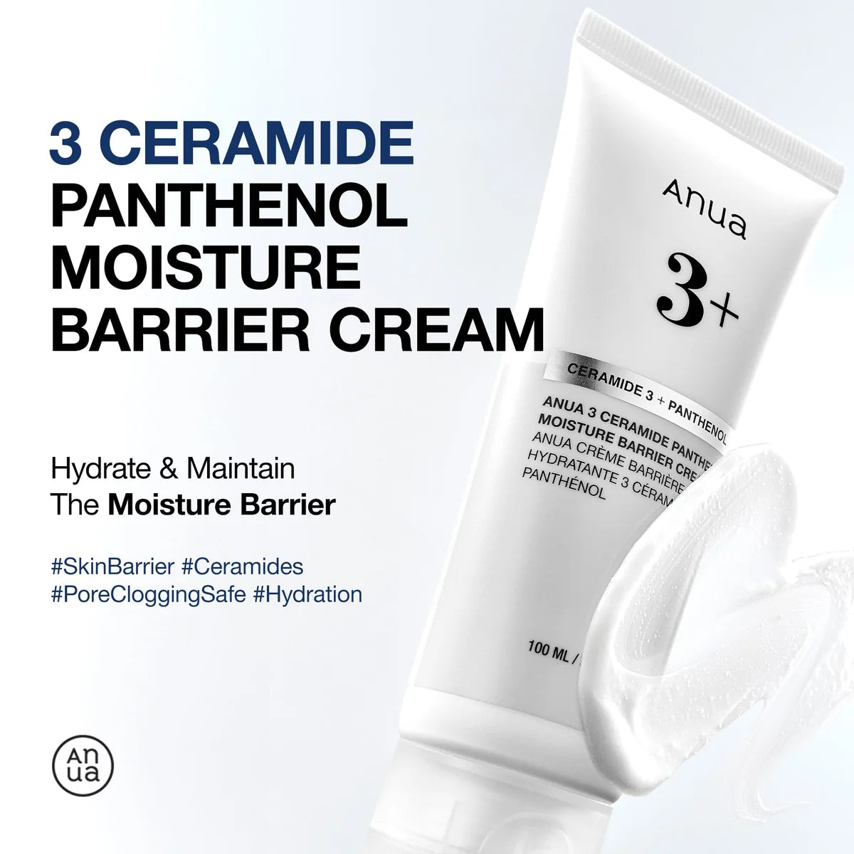 ANUA - 3 Ceramide Panthenol Moisture Barrier Cream 100ml