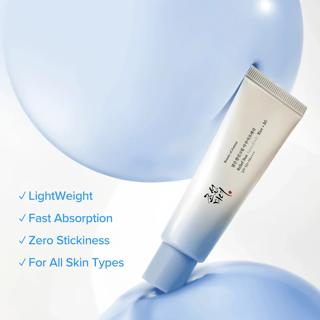 BEAUTY OF JOSEON - Relief Sun Aqua Fresh : Rice + B5 SPF50+ PA++++
