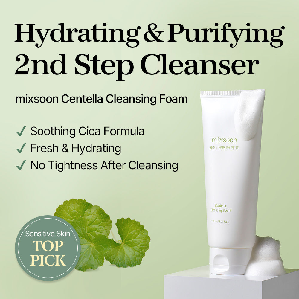 MIXSOON - Centella Cleansing Foam 150ml
