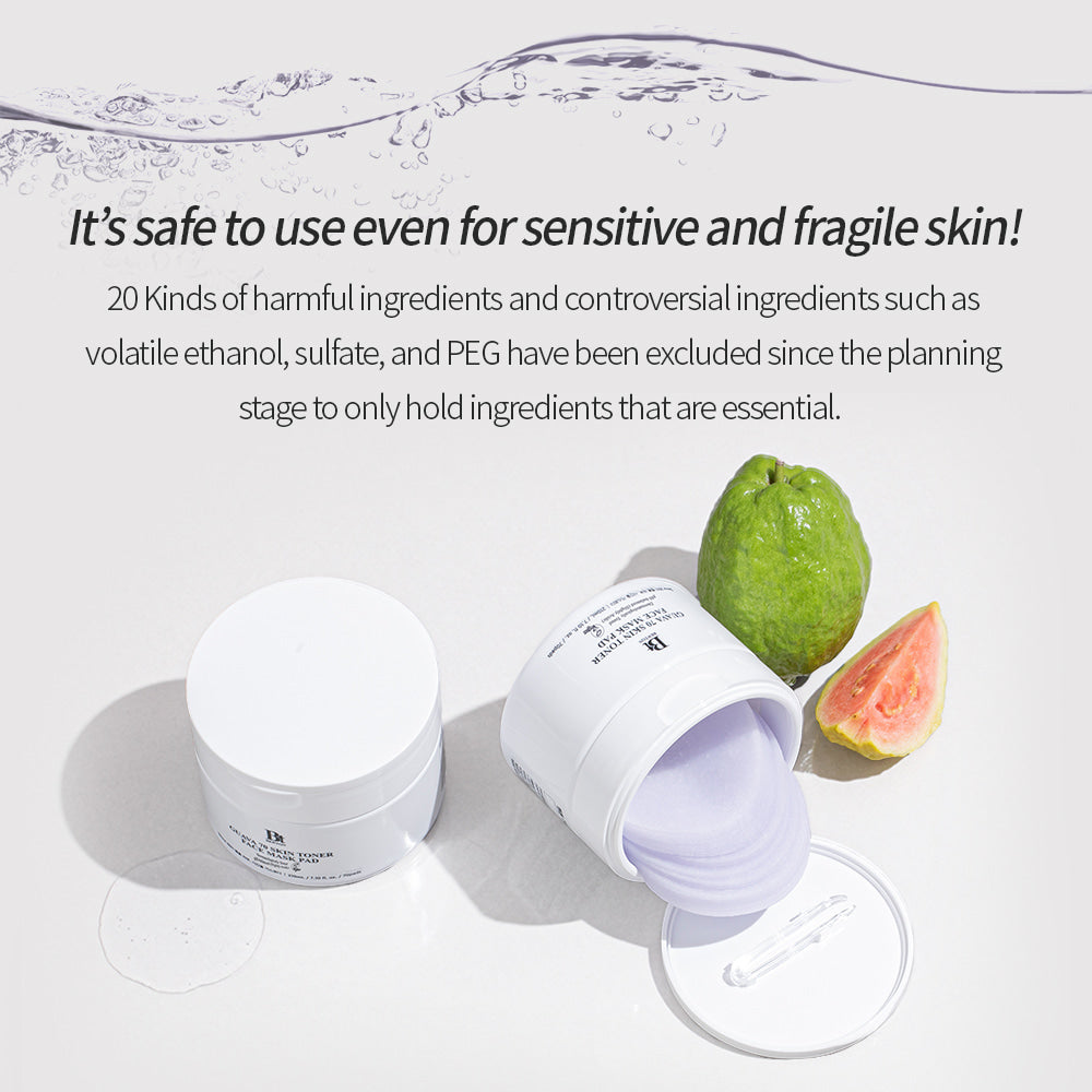 BENTON - Guava 70 Skin Toner Face Mask Pad (70 pezzi)