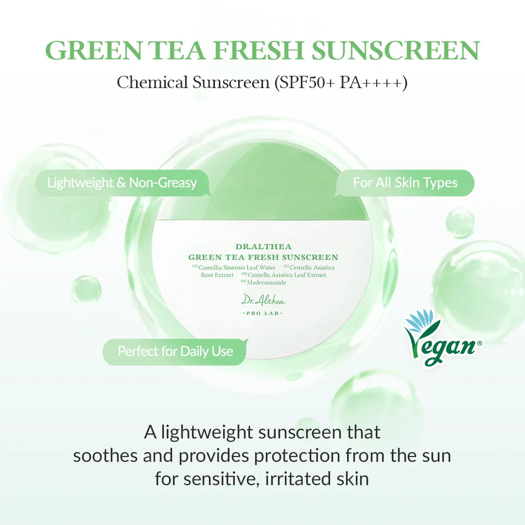 DR.ALTHEA - Green Tea Fresh Sunscreen 45ml