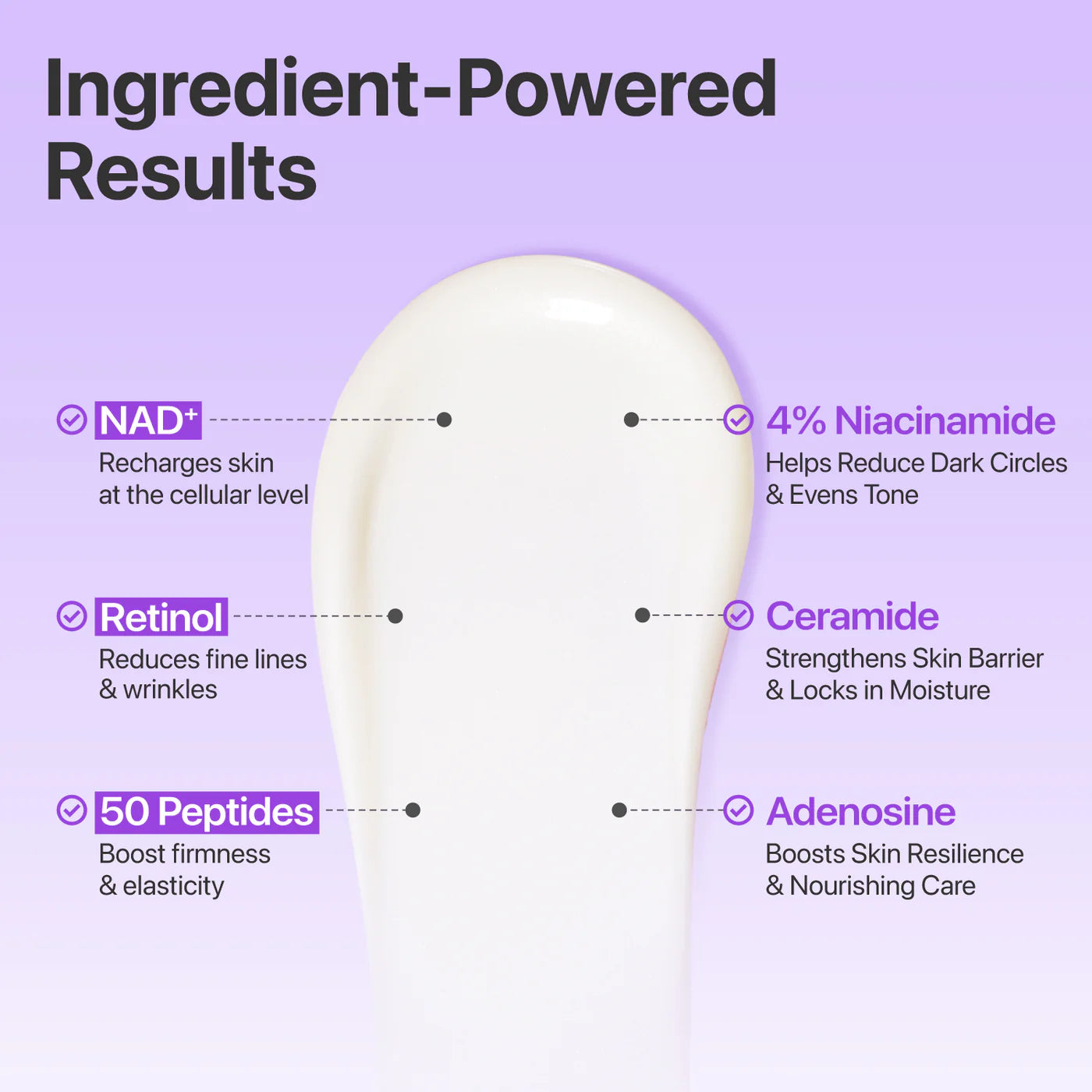NUMBUZIN - No.9 NAD Retinol Volumetox Eye Cream