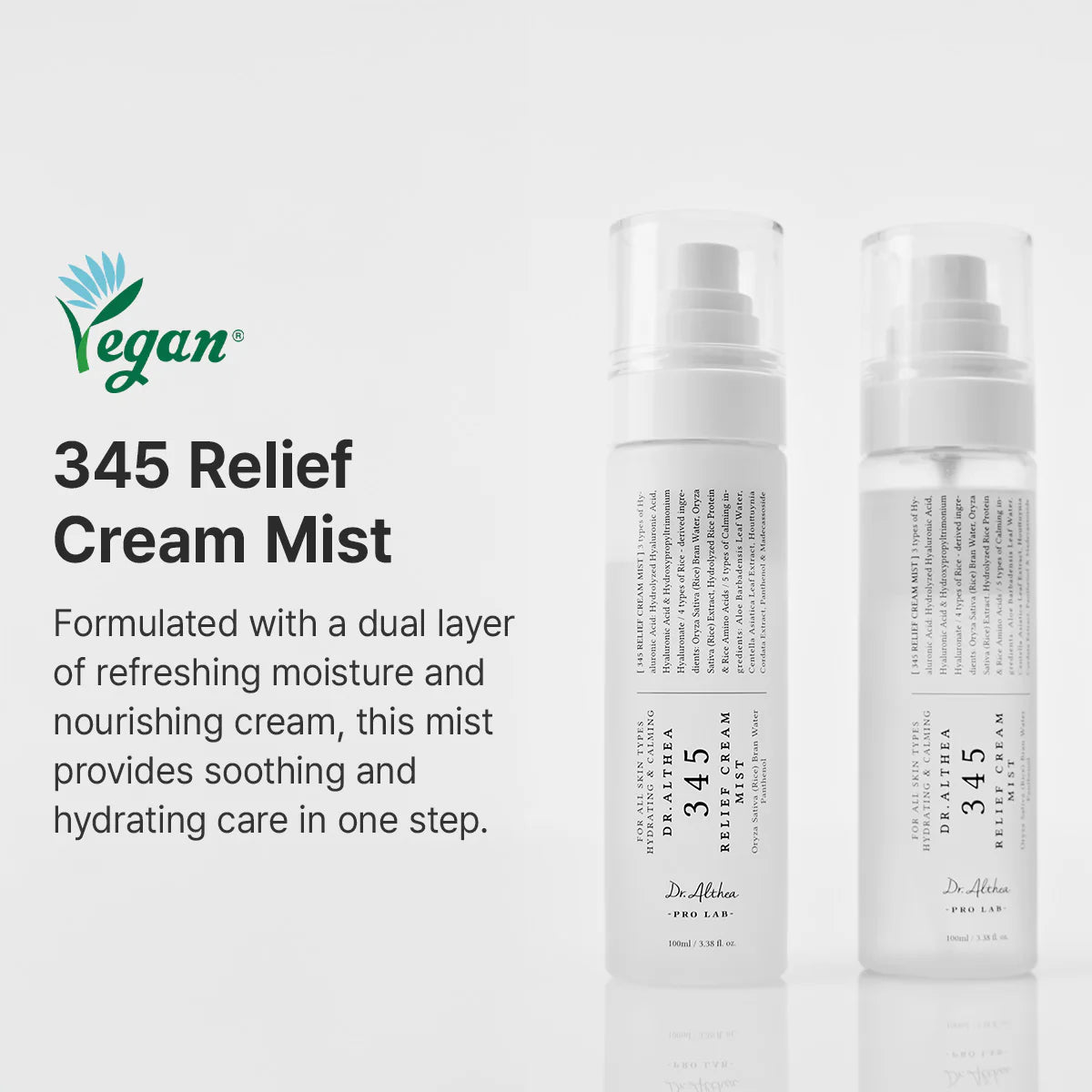 DR. ALTHEA - 345 Relief Cream Mist 100ml