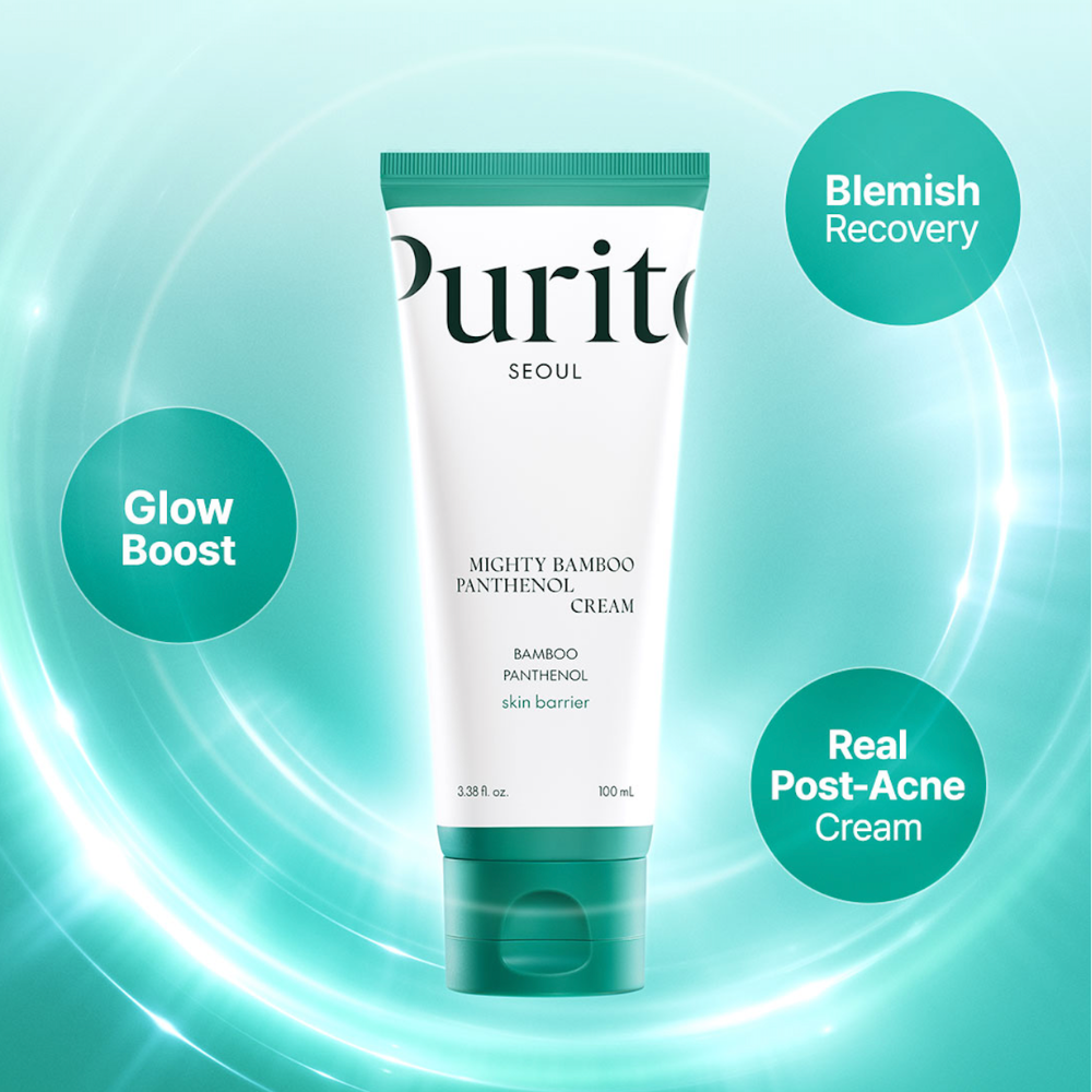 PURITO SEOUL - Mighty Bamboo Panthenol Cream 100ml
