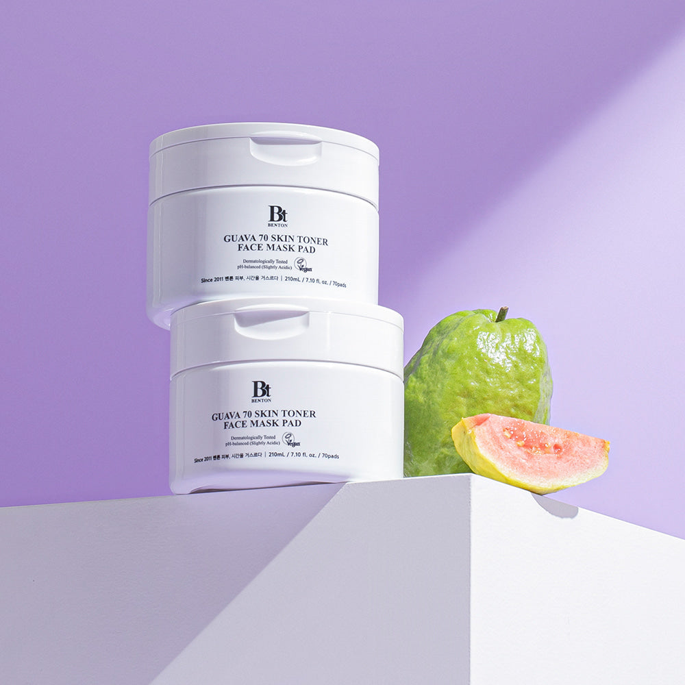 BENTON - Guava 70 Skin Toner Face Mask Pad (70 pezzi)