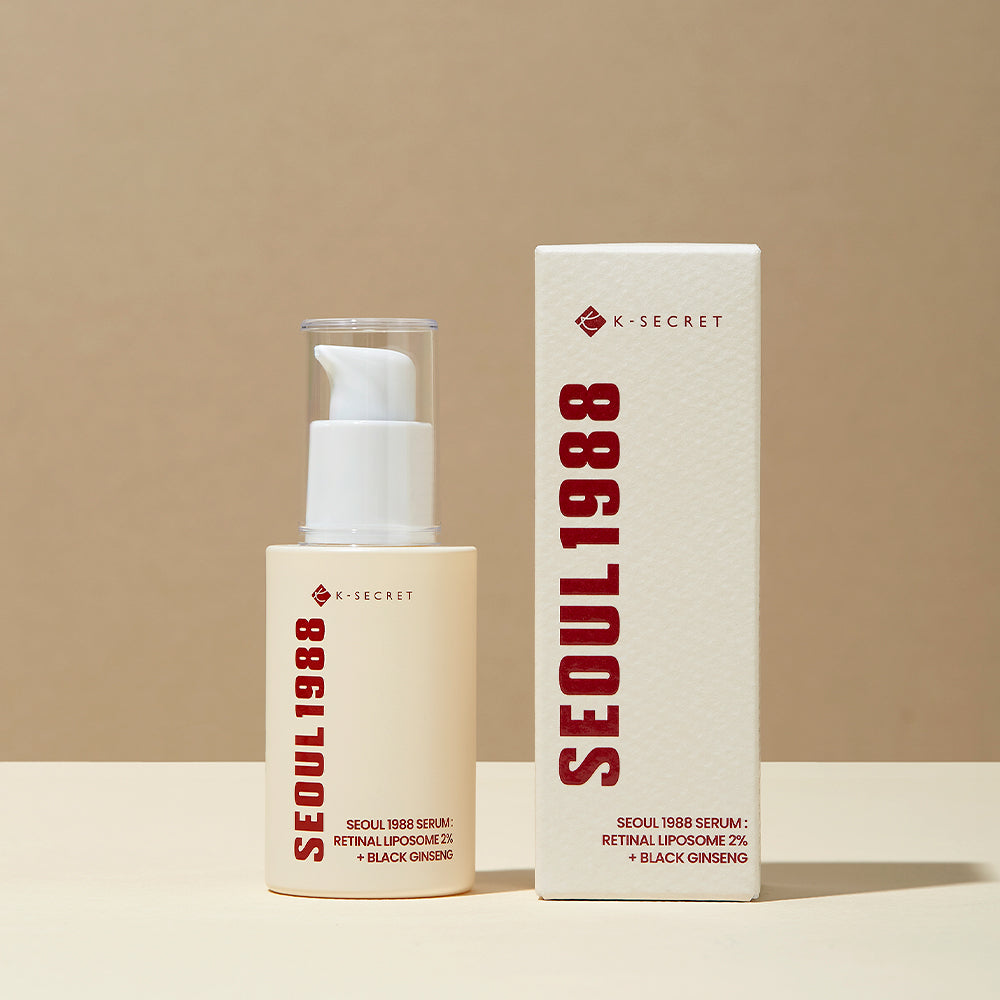 KSECRET - SEOUL 1988 Serum : Retinal Liposome 2% + Black Ginseng 30ml