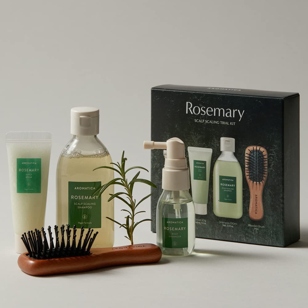 AROMATICA - Rosemary Scalp Scaling Trial Kit