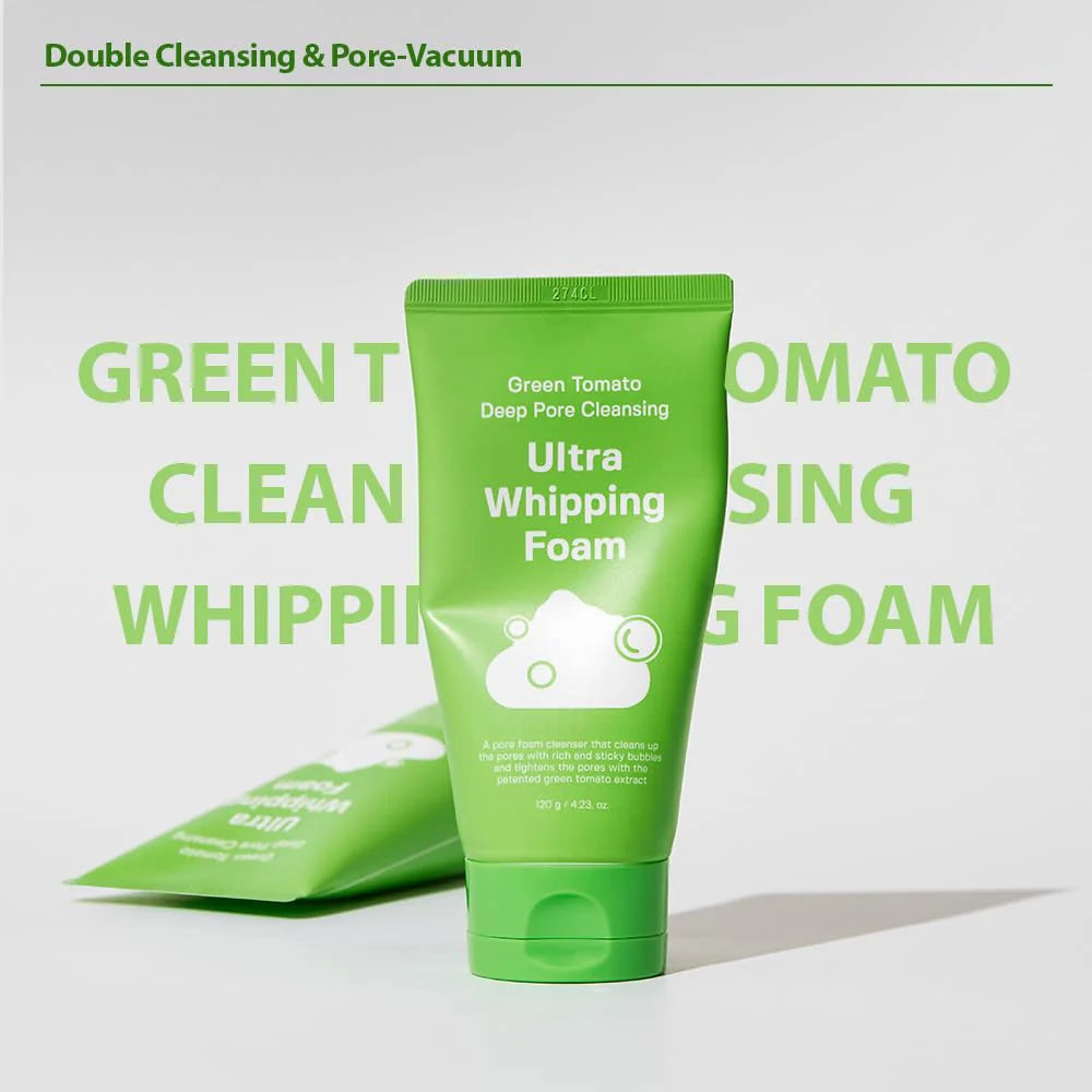 SUNGBOON EDITOR - Green Tomato Deep Pore Cleansing Ultra Whipping Foam