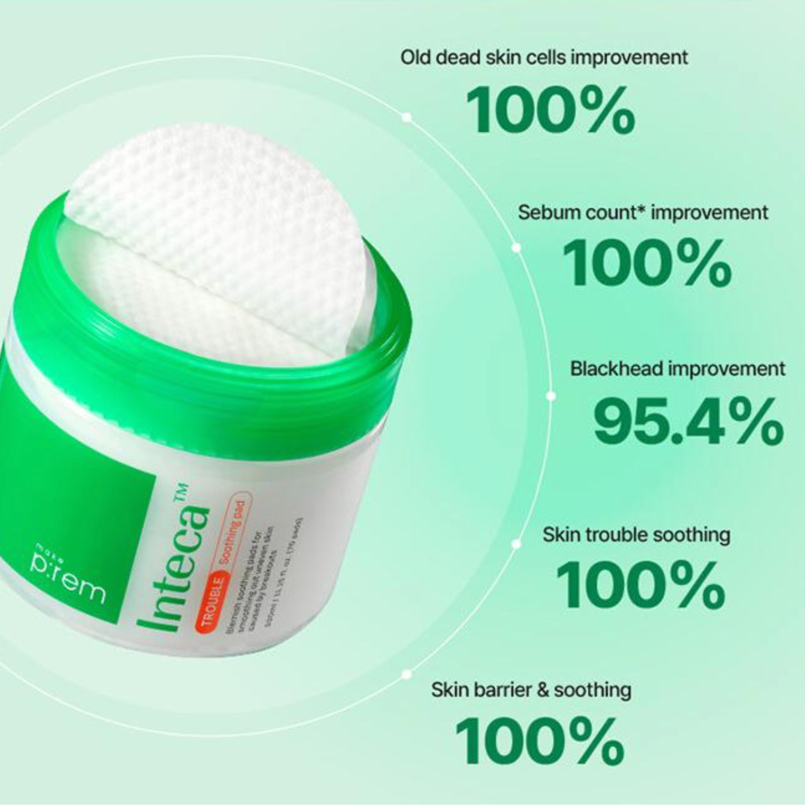 MAKE P:REM - Inteca Soothing Pad (70 dischetti)