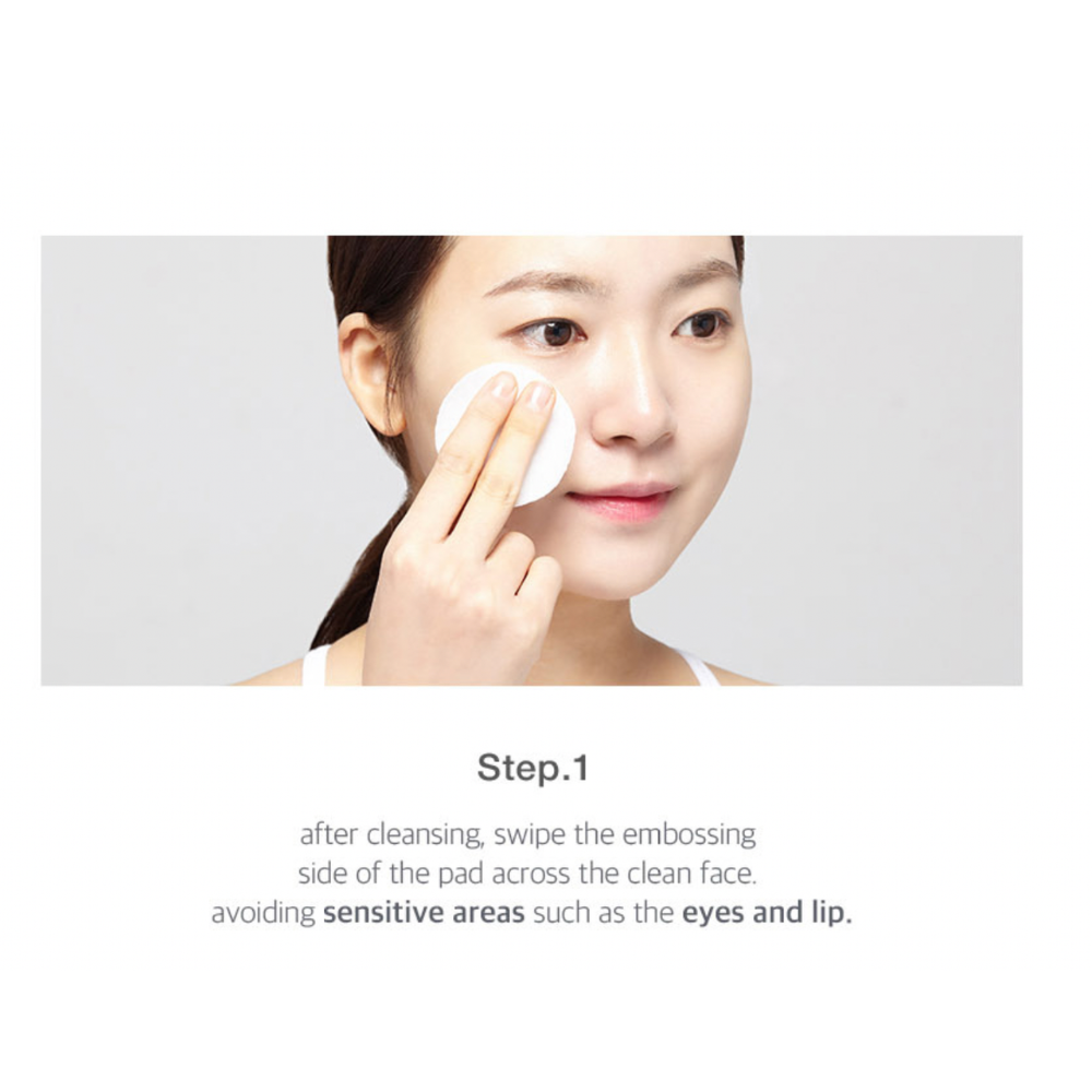 CELIMAX - JIWOOGAE Heartleaf BHA Peeling Pad (60pcs)