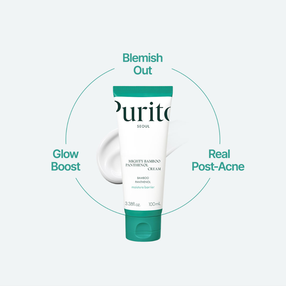 PURITO SEOUL - Mighty Bamboo Panthenol Cream 100ml