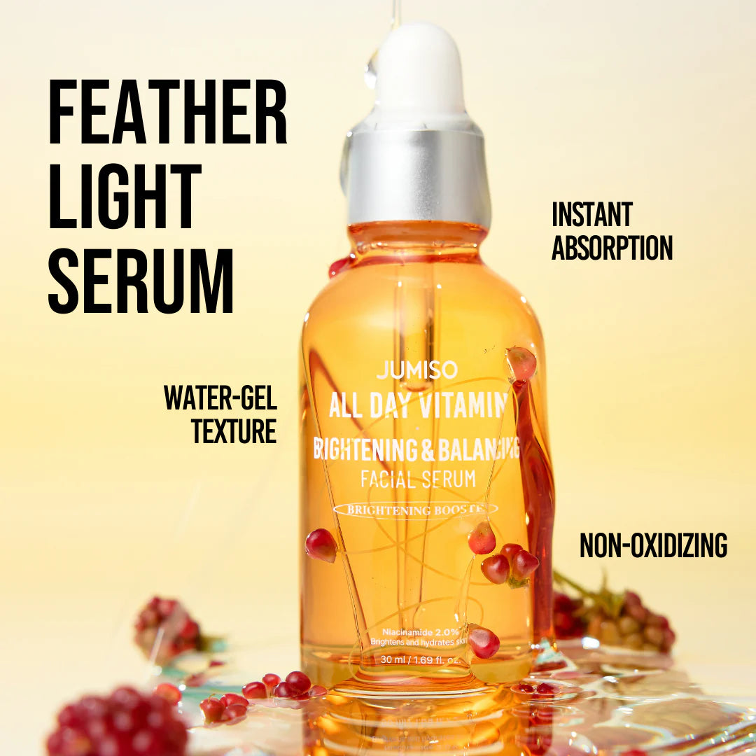 JUMISO - All Day Vitamin Brightening & Balancing Facial Serum 30ml