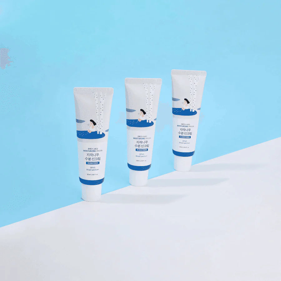 ROUND LAB - Birch Juice Moisturizing Sun Cream 50ml