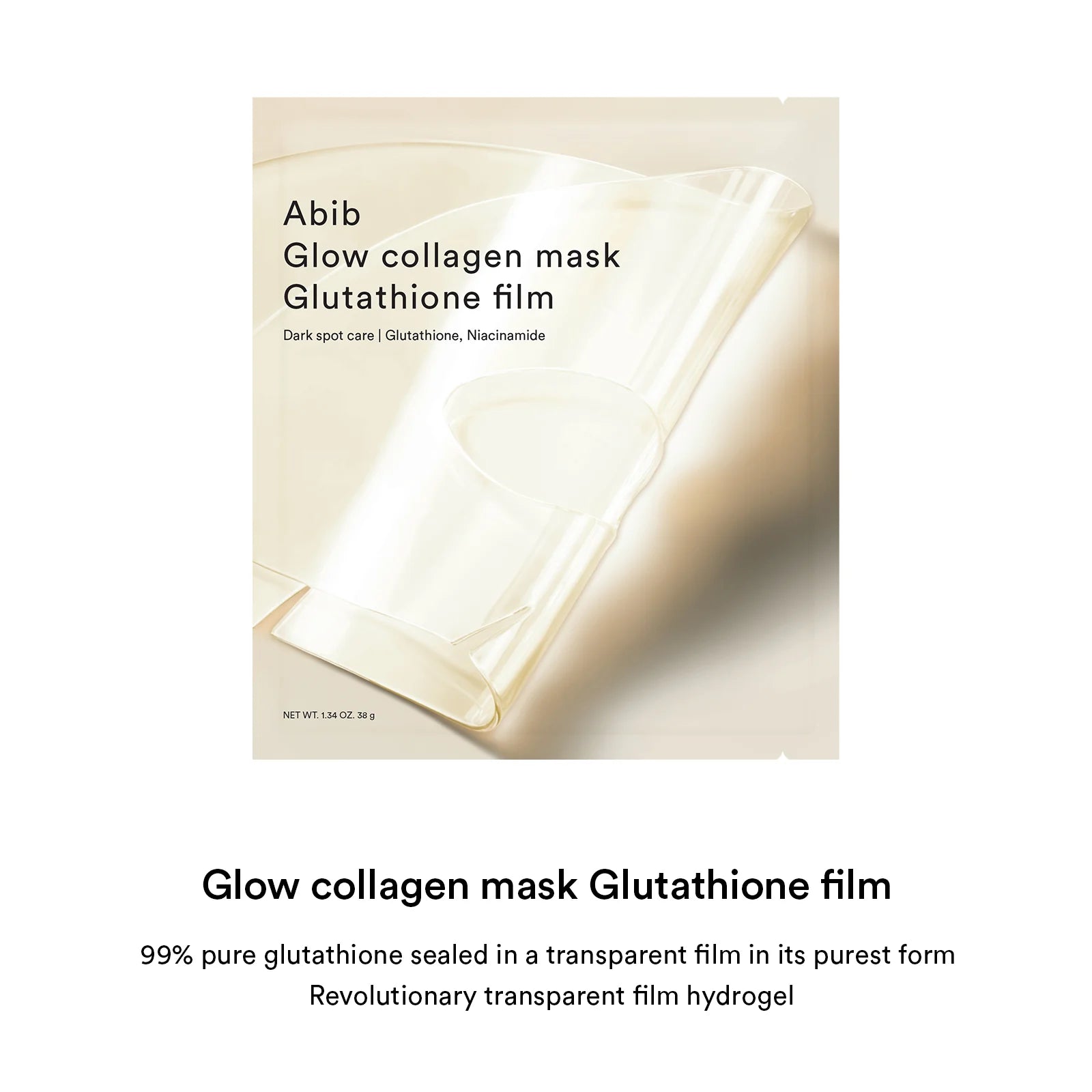 ABIB - Glow Collagen Glutathione Film Mask