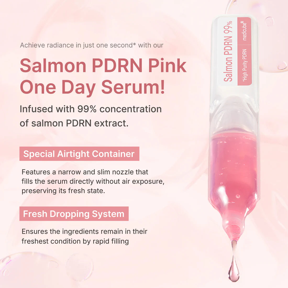 MEDICUBE - PDRN Pink One Day Serum 10ea