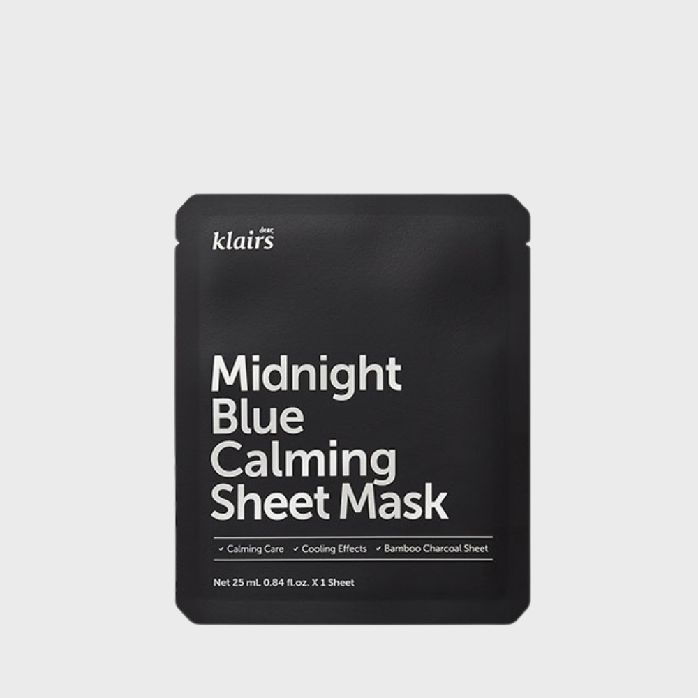 DEAR. KLAIRS - Midnight Blue Calming Sheet Mask