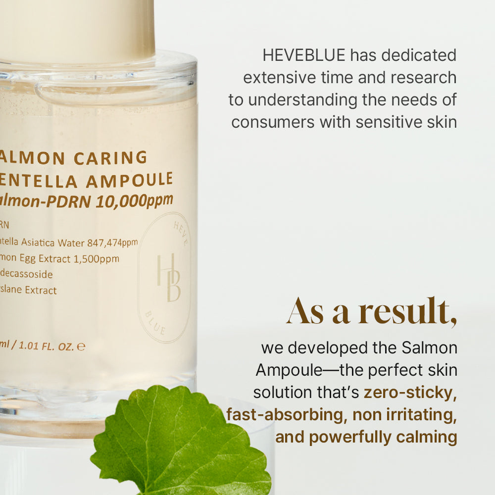 HEVEBLUE - Salmon Caring Centella Ampoule 30ml
