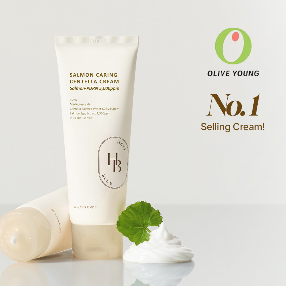 HEVEBLUE - Salmon Caring Centella Cream 100ml