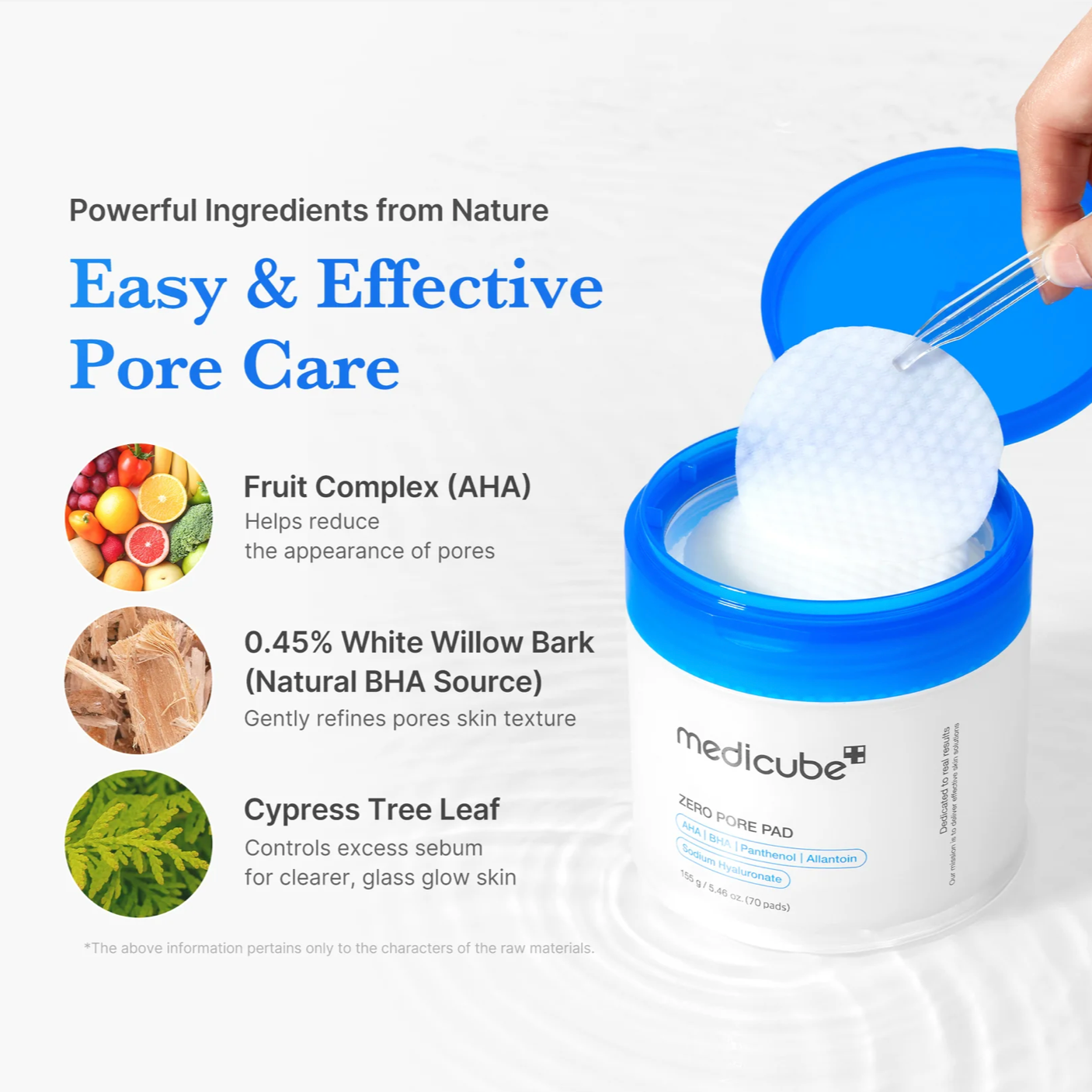 MEDICUBE - Zero Pore Pad 2.0 (70 pezzi)