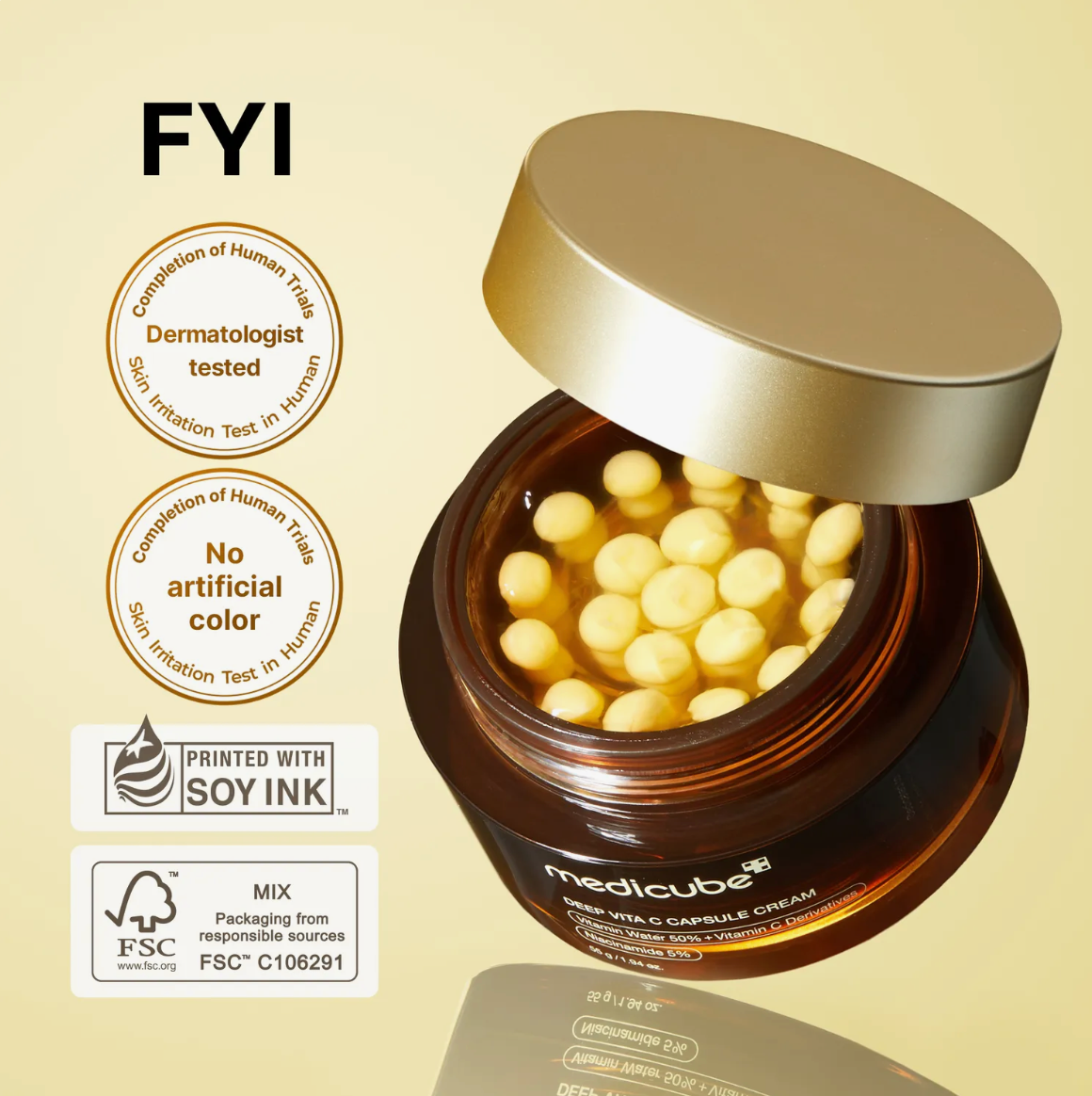 MEDICUBE - Deep Vita C Capsule Cream 55g