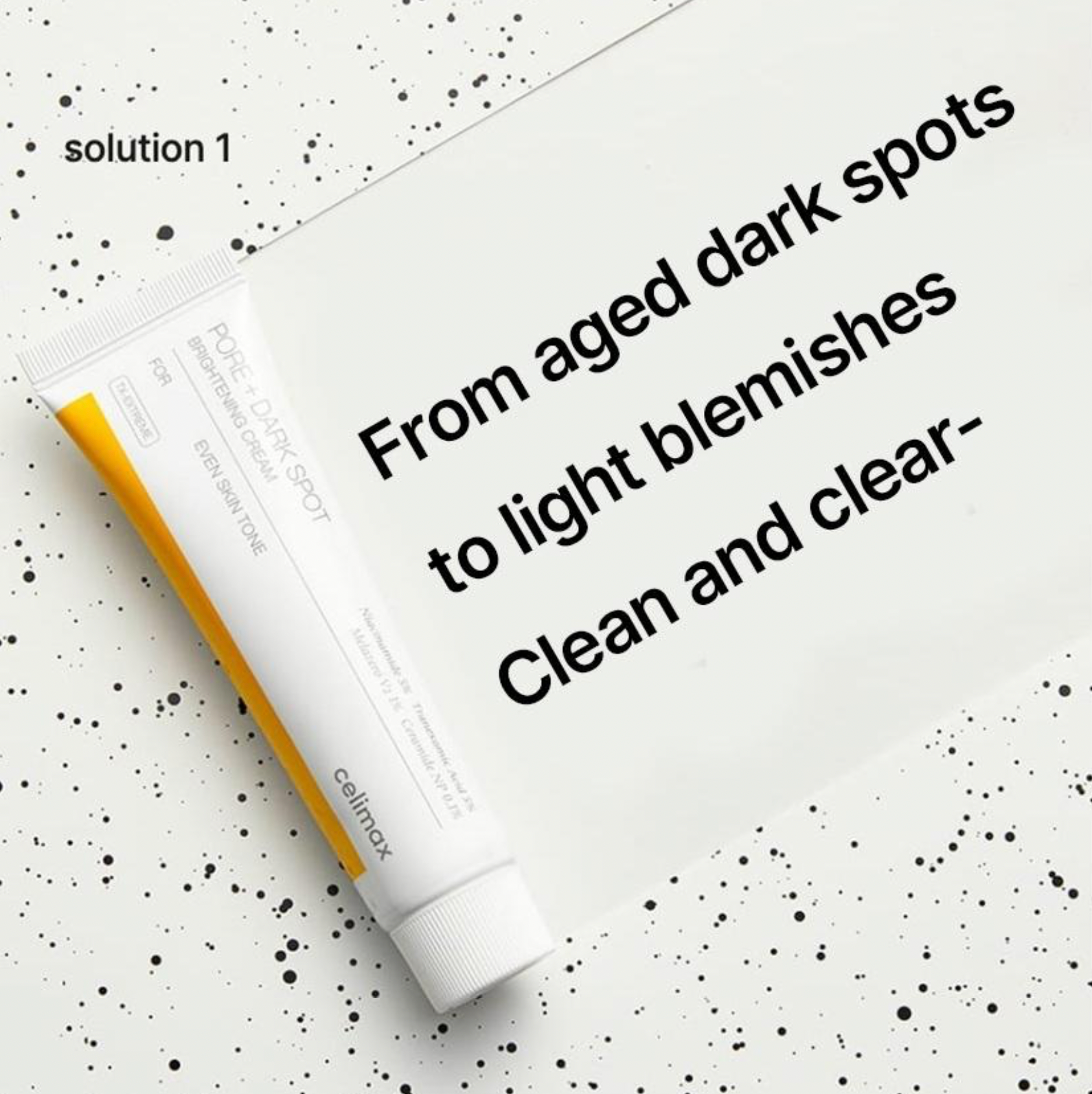 CELIMAX - Pore + Dark Spot Brightening Cream 35ml